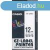 Feliratozgp szalag XR-12WE1 12mmx8m Casio fekete/fehr