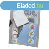 Klipp mappa A4, 60lap Durable Euroclip szrke