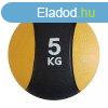 Sznes medicinlabda 5kg, srga-fekete