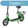 Elektromos Roller levehet lssel, kosrral - Zld