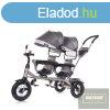 Chipolino 2Play ikertricikli kupolval - Silver Grey