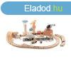 Toy Lino Airport 43 rszes repltr fa vonat vast szett, f