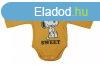Hossz ujj baba body Snoopy mintval (62) - okker 