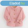 Baba muszlin ing New Baby Soft dress rzsaszn