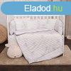 Lorelli Lilly gynem garnitra 60x120 - Grey Striped
