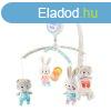 Baby Mix zenl-forg elektromos Maci s nyuszi