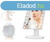 LED-es kozmetikai tkr, 180-ban forgathat - llthat fn