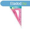 Vonalz hromszg 60 19 cm flexibilis Keyroad vegyes sznek
