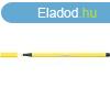 Rostirn, filctoll 1mm, M STABILO Pen 68 citromsrga