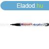 Akril marker 1-2mm, Edding 5300 fekete