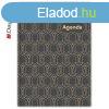 Hatridnapl Colors A5 heti, fehr lapokkal Art Modern Dayl