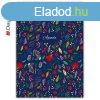 Hatridnapl Colors A5 heti, fehr lapokkal Folk Dayliner 2