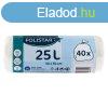 Folistar HNAT szemeteszsk fehr/tltsz 50x50cm 25L HDPE 4