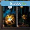 Halloween-i 3D dekorlmpa - 14 melegfehr LED - elemes 58149