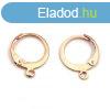 Biztonsgi flbeval akaszt - rozsdamentes acl - rose gold