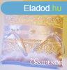 Gyrprna pasztellrzsaszn alapon csipkvel, szalaggal s 