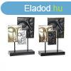 Dekoratv Figura DKD Home Decor Fekete Aranysrga Buddha Kel