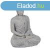Szobor Szrke Gyanta 46,3 x 34,5 x 61,5 cm Buddha MOST 81210