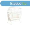 Kerti fotel DKD Home Decor 130 x 68 x 146 cm szintetikus rat