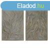 Fali Dekorci Home ESPRIT Aranysrga modern 67,5 x 2,5 x 97