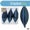 Karcsonyi dsz szett Fesztett Kk Zld PVC 8,5 x 3,5 x 19 