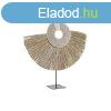 Dekoratv Figura DKD Home Decor Termszetes Fekete Vas Juta 