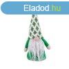 Karcsonyfagmb Fehr Zld Homok Szvet Tlap 21 cm MOST 40