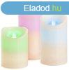 Gyertyk MagicHome Christmas, Szett 3 db, LED, 3xAA, Easy En