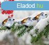 MagicHome madarak A Bird, 25 LED, IP 44, 3x AA, vilgts, 5