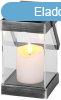 MagicHome karcsonyi lmpa, gyertyval, fekete, 3x AAA, man