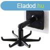 360 fokban forgathat ntapads fali akaszt #Fekete