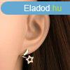 14K srga arany flbeval - hullmos szalag csillog csillag