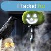 Halloween-i RGB LED dekor - habszivacs tk - zld - 11 cm
