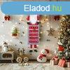 Fali adventi naptr - 3D skandinv manval - textil - 100 x 