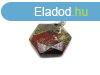 Hexagon medl Jspis srkny 2,5cm