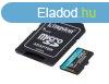 Kingston Canvas MicroSDXC memriakrtya adapterrel 256GB M49
