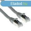 ACT CAT6A S-FTP Patch Cable 0,5m Grey
