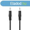 Nedis sztere audi kbel, 3,5 Jack dug - dug, hossz 1m, C