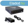 LEGRAND/Luxul POE switch 1Gbps, SFP, (4+1) x RJ45, Legrand 4