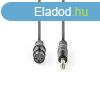 Nedis COTH15120GY50 flprofi audio kbel, 6,35mm mono jack d