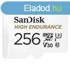 SANDISK 183568, MICRO SDXC KRTYA HIGH ENDURANCE 256GB, 100 