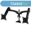 Arctic Z2-3D Gen 3 Desk Mount Gas Spring Dual Monitor Arm Bl