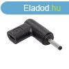 Akyga AK-ND-C06 USB Type-C/3,0x1,0mm Laptop Adapter Black
