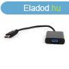 Gembird HDMI M to VGA 15cm Black