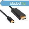 Akyga AK-AV-18 Cable USB Type-C - HDMI 4K 1,8m