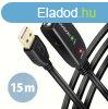 AXAGON ADR-215 USB Repeater Cabel 15m Black