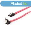 Gembird SATA3 30cm data cable with 90 degree bent connector 