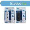 Fejlett USB eloszt 30 cm hossz fehr sznben (200 port)