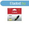 Canon CLI551 tintapatron yellow ORIGINAL