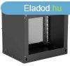 Intellinet 19" 9U Falra szerelhet Rackszekrny Black